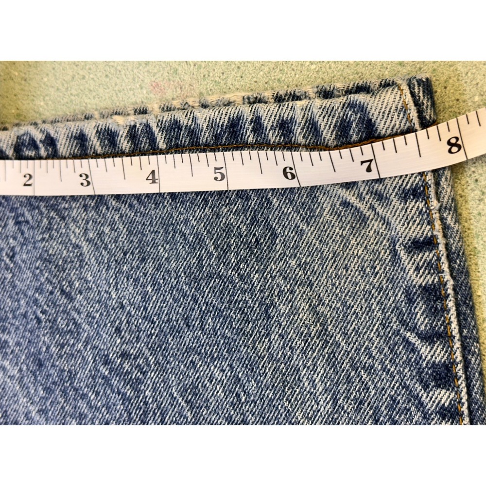Vintage 1990 Structure Relaxed Taper Mens Jeans 38x34 Measures 36x32 Made in USA - Picture 10 of 10
